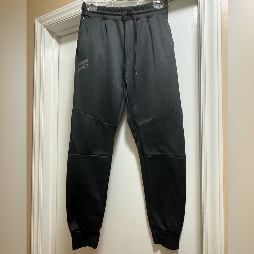 Men's Black Hurley Jogger Pants